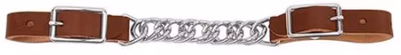 Horizons 4-1/2" Single Flat Link Chain Curb Strap
