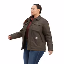 Ariat Rebar DuraCanvas Sherpa-Lined Coat