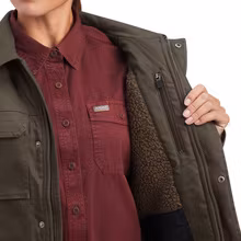 Ariat Rebar DuraCanvas Sherpa-Lined Coat