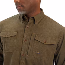 Ariat Rebar Flannel DuraStretch Work Shirt