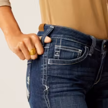 Mid Rise Camila Trouser Jean