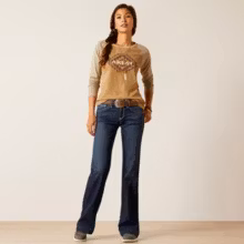 Mid Rise Camila Trouser Jean