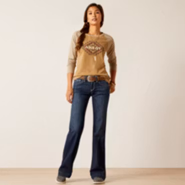 Mid Rise Camila Trouser Jean