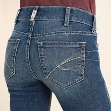 R.E.A.L. Mid Rise Michela Straight Jean