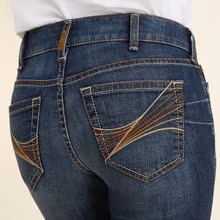 R.E.A.L. Mid Rise Amora Boot Cut Jean