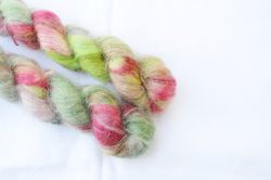 Silke/Mohair - Green Dragon