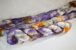 Silke/Mohair - Purple Grenadier
