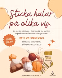 Sticka hälar på olika vis