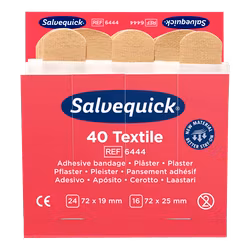 Textilplåster, 40 st/refill , 6 refiller/ask