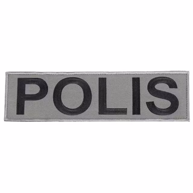 Polis patch, stort