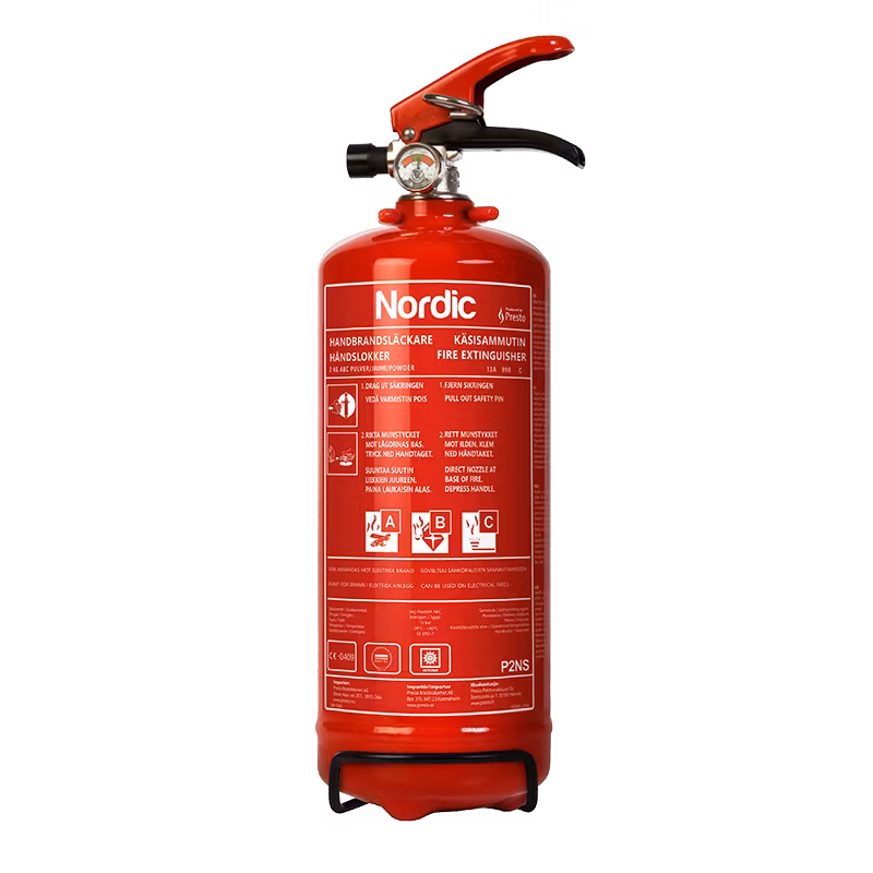 Pulversläckare Nordic P2NS