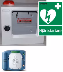 Hjärtstartarpaket Philips HS1 (inomhus)