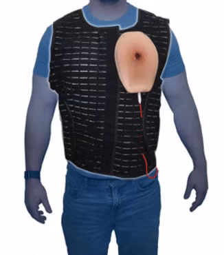 Chest seal application trainer  [TrueClot®]