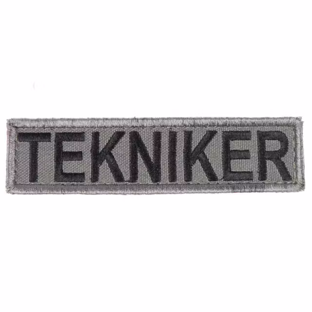 Tekniker patch, small -12 [SNIGEL]