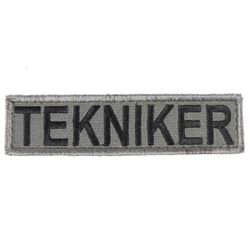 Tekniker patch, small -12 [SNIGEL]