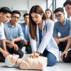 HLR Utbildning, grupp. Rabatterad