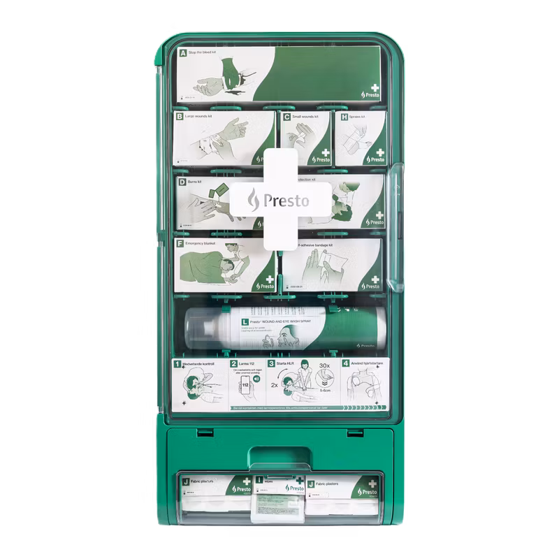 Presto Första Hjälpen-station
