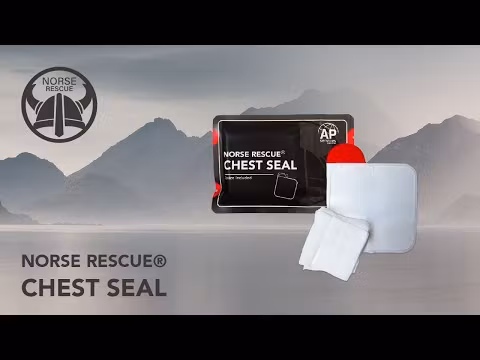 Norse Rescue, chest seal vented single pack