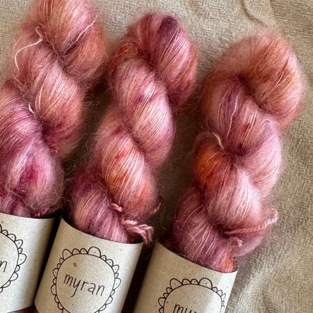 Myrans Mohair - Rosa Sorbet
