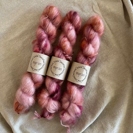 Myrans Mohair - Rosa Sorbet