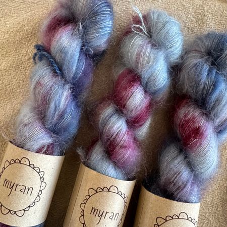 Myrans Mohair - Blåbärsfläckar
