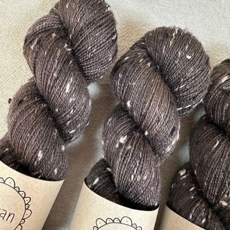 Myrans Tweed - Riktigt Mörk Brun