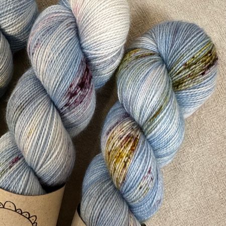 MerinoSock - Blå Sorbet