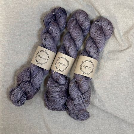Myrans Tweed - Poppis Lila