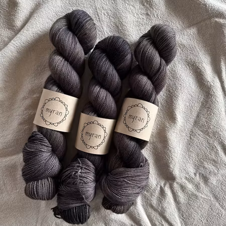 MerinoSock - Riktigt mörk brun