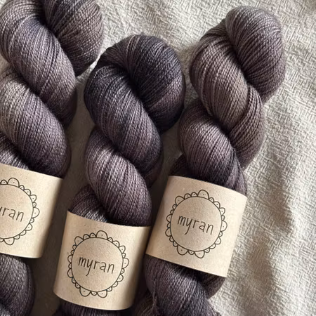 MerinoSock - Riktigt mörk brun