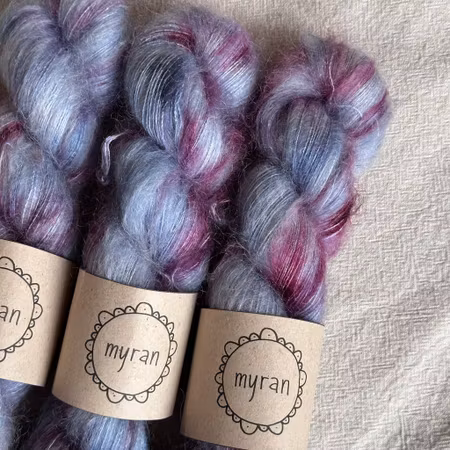 Myrans Mohair - Blåbärsfläckar