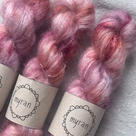 Myrans Mohair - Rosa Sorbet