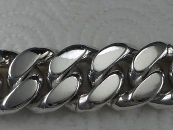 Pansarlänk 20 mm x 6.5 mm i 100% solid Sterling Silver. Handsmide.