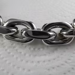 Ankarlänk 15 mm. 100% solid 92,5 Sterling Silver. Handsmide.