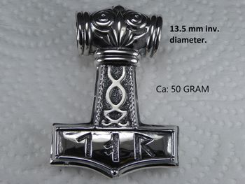 Tors Hammare 1.  92,5 Sterling silver,