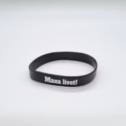 Maxa livet! Armband i silikon
