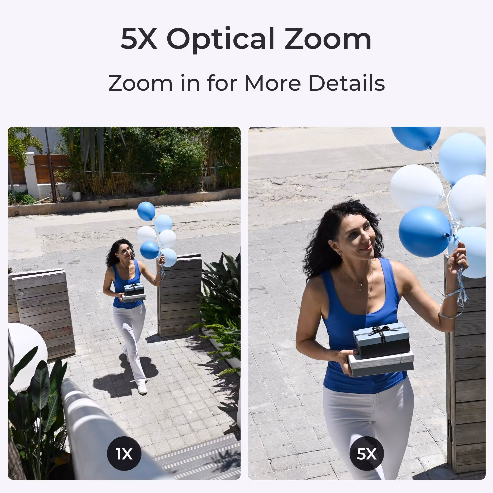 DEMO - Reolink W437 Smart WiFi Utendørs kamera med Zoom