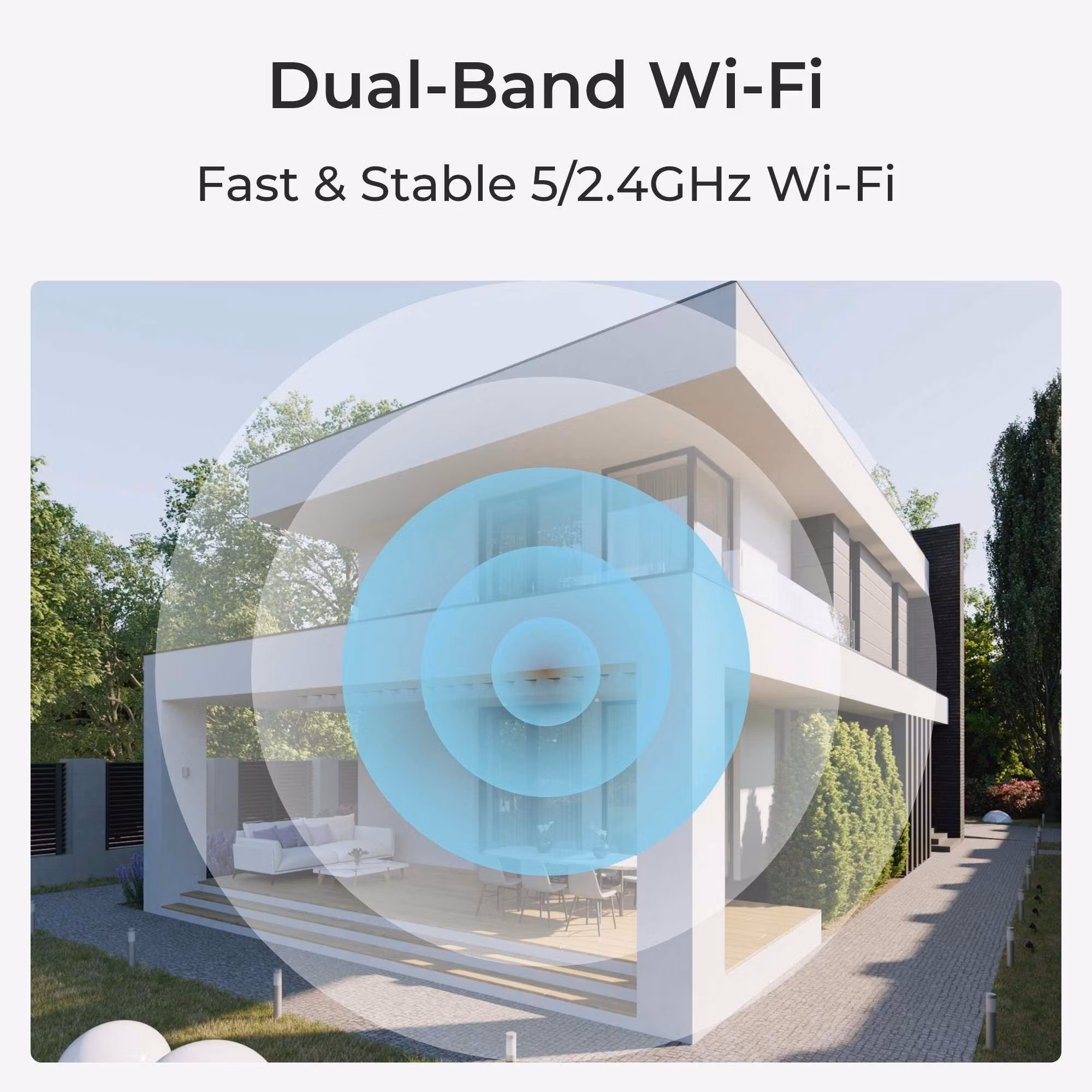 DEMO - Reolink W437 Smart WiFi Utendørs kamera med Zoom