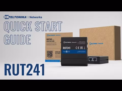 Teltonika RUT241 Industriell 4G (LTE) eSIM router