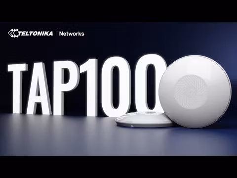 Teltonika TAP100 Wi-Fi Access Point med PoE-Injektor