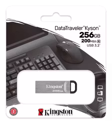 Kingston DataTraveler Kyson 256 GB, USB 3.2 Gen 1, silver