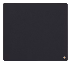 Deltaco Gaming Mousepad XL, 45x40cm, SBR rubber, fabric coated surface, black