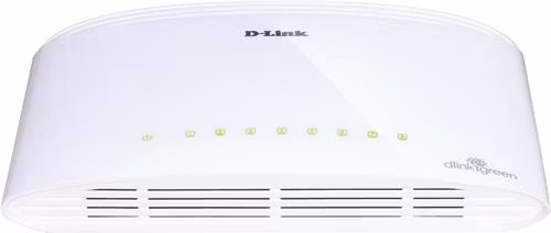 D-Link DGS-1008D, 8-port Gigabit switch, ikke-styrt, stasjonær