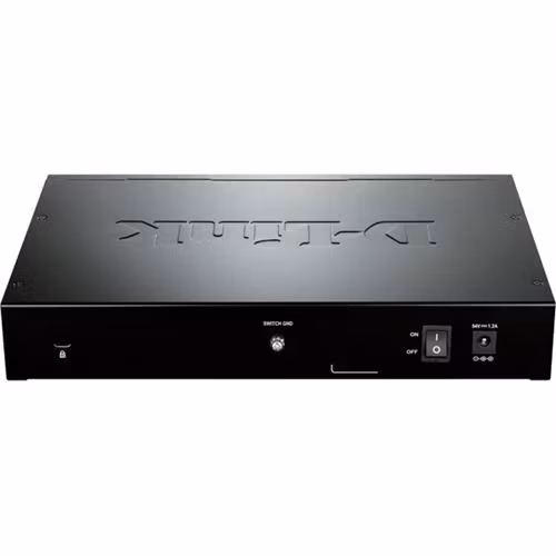 D-Link DGS-1210-08P, 8xRJ45, 2xSFP, Smart Managed Gigabit Switch, Layer 2, 65W PoE, Web GUI