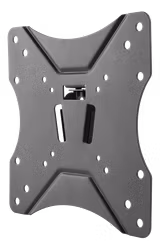 Deltaco Office Compact Slim Fixed Wall Mount, 23"-42", 25 kg, black