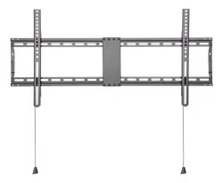 Deltaco Office Heavy-Duty Foldable Fixed Wall Mount, 43"-90", 70 kg, black