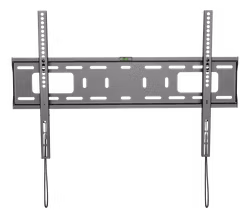 Deltaco Heavy duty fixed wall mount for monitor/tv, 37"-70", VESA, spring lock, black