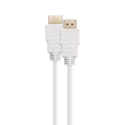 Deltaco Ultra High Speed HDMI Cable, 2m, eARC, QMS, 8K at 60Hz, 4K at 120Hz, white