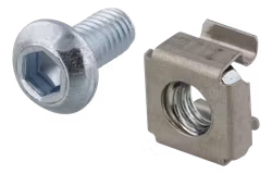 Deltaco M6 skruer, umbrako (skruer + muttere) 10-pakk