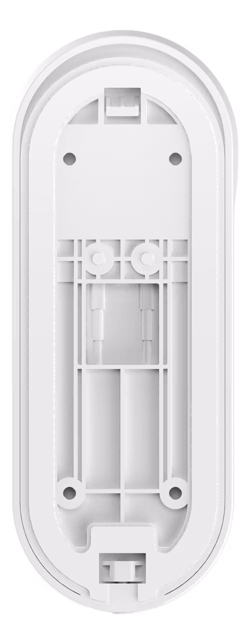 Deltaco Smart Home WiFi dørklokke med kamera, 1080p, IP65 værbestandig, hvit/svart